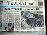 =Japan Times mit Train Crash